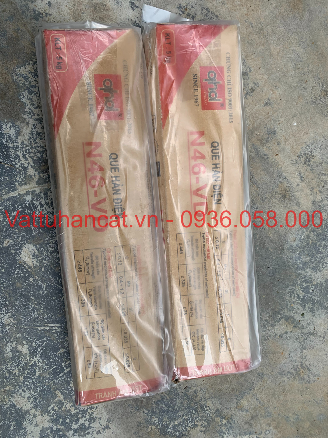 Que hàn điện N46 Việt Đức