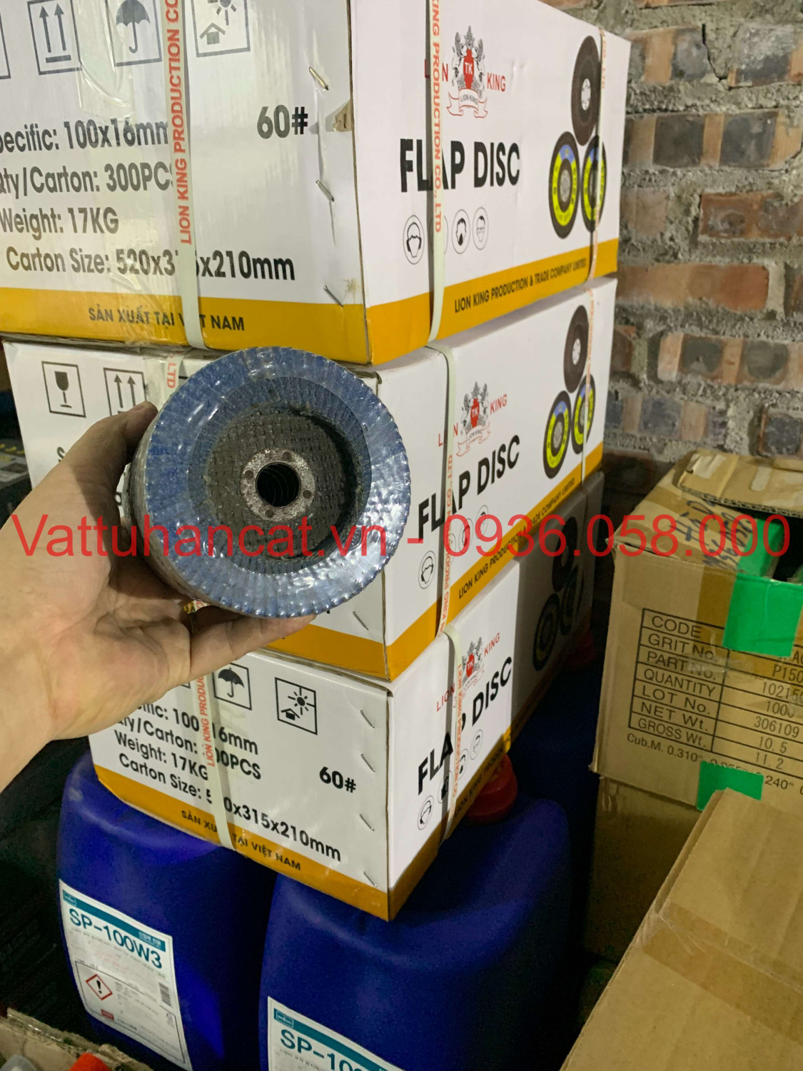 Đại lý nhám xếp( ráp xếp) Liong king